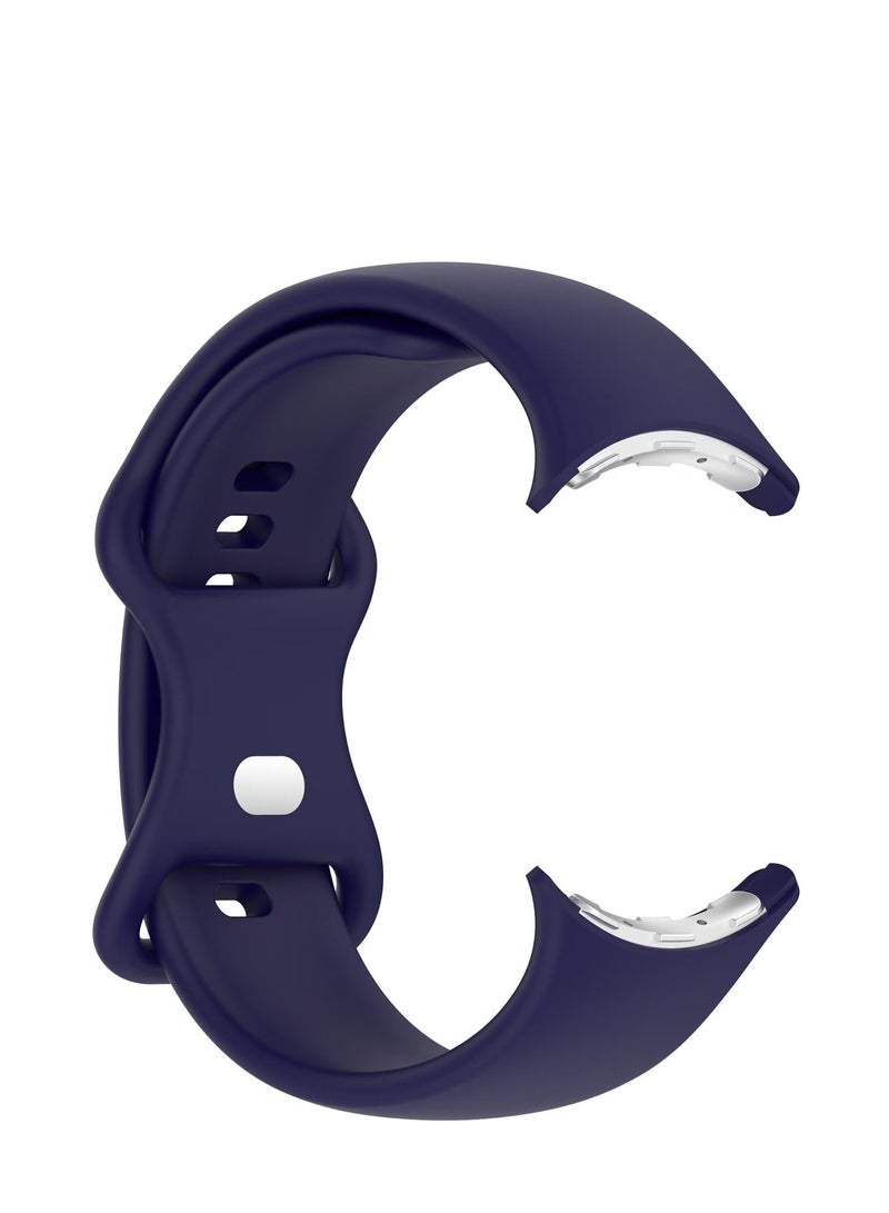Silicone Strap For Google Pixel Watch 3 45mm Replacement Sport Bracelet for Google Pixel Watch3 Smart Band Accessories L Size (Original Blue) - Image 5