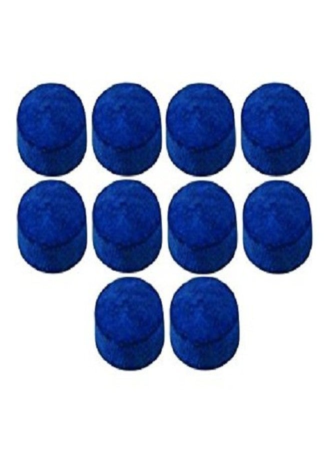 AARTI BILLIARD ACCESSORIES مجموعة إصلاح رؤوس عصي البلياردو والسنوكر من ABA، 10 قطع، رأس جلدي وغراء (10 مم) - Image 2