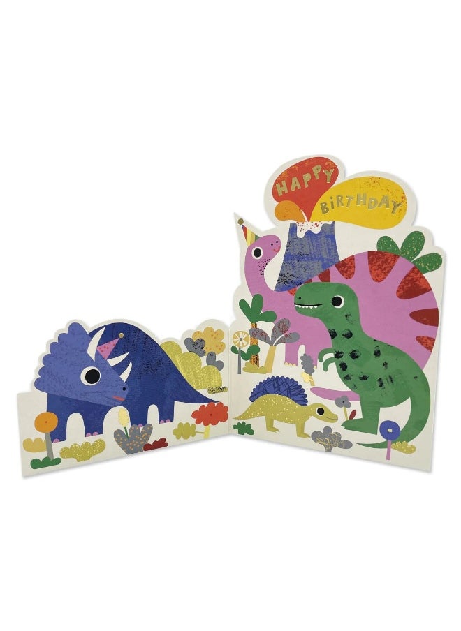 Raspberry Blossom Raspberry Blossom Children's Collection Have a Dino-mite Day Birthday Card  - Image 3