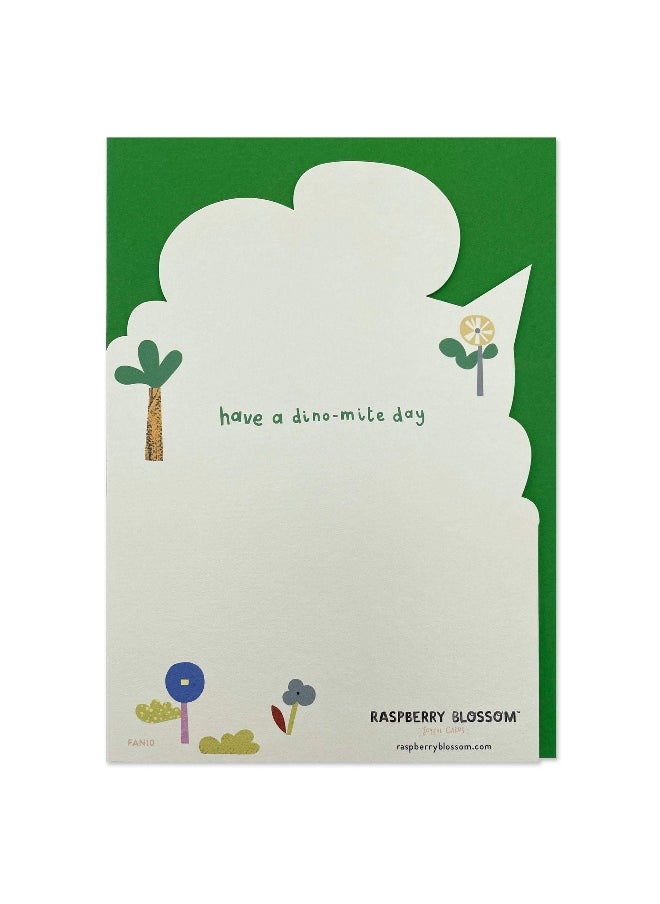 Raspberry Blossom Raspberry Blossom Children's Collection Have a Dino-mite Day Birthday Card  - Image 2