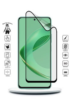 Wtech Huawei Nova 12 SE 4G 2024 Nano Ceramic Full Glue Full Cover Matte Flexible Screen Protector (MSCNMN) - Clear/Black  - Image 2