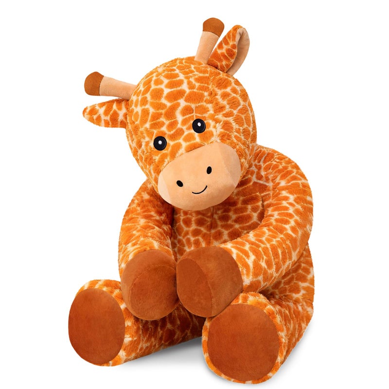 SQEQE Big Giraffe Stuffed Animal 39 in Giant Stuffed Giraffe for Kids Adults Cute Huge Plushies for Birthday Christmas Valentines Gift - Image 3