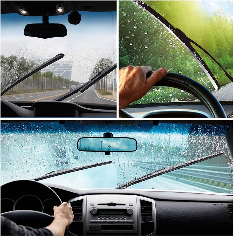 SAN AUTO شفاطات زجاج أمامي سان أوتو لهوندا وتويوتا - Image 4