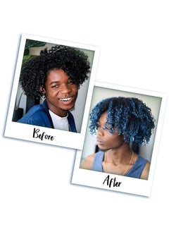 CURLSMITH Curlsmith - Hair Makeup - Vegan Temporary Hair Color and Styling Gel (Turquoise 3fl.oz)  - Image 2