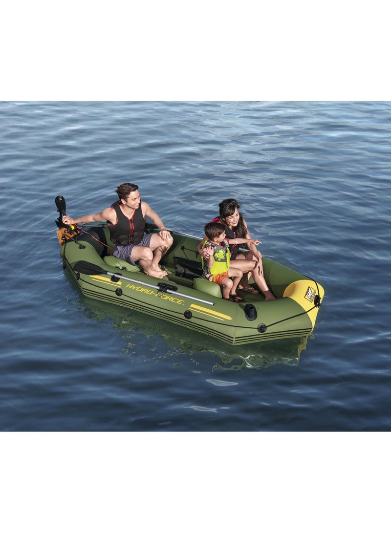 Bestway Bestway Hydro-Force Marine Pro Lite Rapid-X2 Kayak 291x127x46cm | Inflatable Boat | Kayaking Set with Hand Pump, Paddle and Storage Bag | Water Sports - Image 2