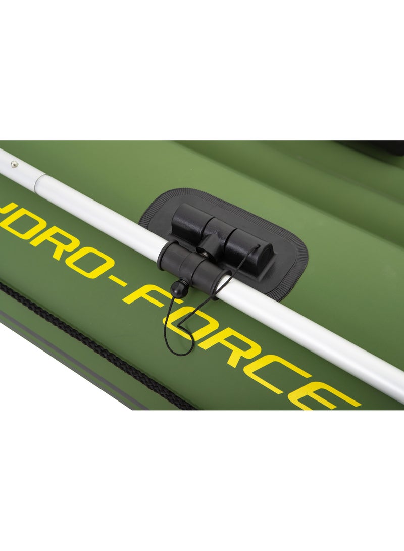 Bestway Bestway Hydro-Force Marine Pro Lite Rapid-X2 Kayak 291x127x46cm | Inflatable Boat | Kayaking Set with Hand Pump, Paddle and Storage Bag | Water Sports - Image 4