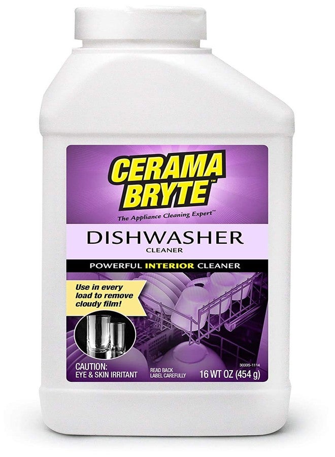 Cerama Bryte Dishwasher Cleaner, 16 Ounce (2 Count), Powerful Interior Cleaner, Remove Cloudy Film, Daily Use, Removes Lime Scale and More - Image 2