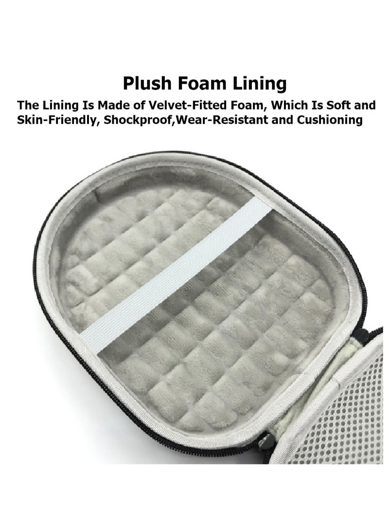 Portable EVA Case for Headphones,Suitable for WH-1000XM3,MDR-1AM2,Bose NC700,MDR-950B1, JBL TUNE 750BTNC,Sony WH-CH710N and So on  Wireless Headphones Headset Hard Cover Travel Carrying Storage Bag  - Image 4