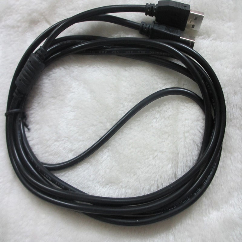 كابل طابعة/ماسح ضوئي USB 2.0 عالي السرعة بطول 1.5 متر، من النوع A ذكر إلى النوع B ذكر، متوافق مع HP / Canon / Lexmark / Epson / Dell - Image 2