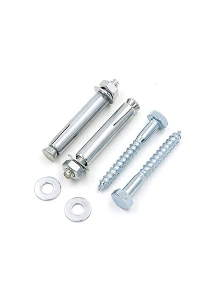 Captaintech Wall/Ceiling Mount Bracket for Gym & Home Suspension Straps Mounts Anchor, Aerial Suspension Trainer for Olympic Rings Fitness Training Yoga Swing Battle Ropes Resistance Band & Boxing Equipment - Image 2