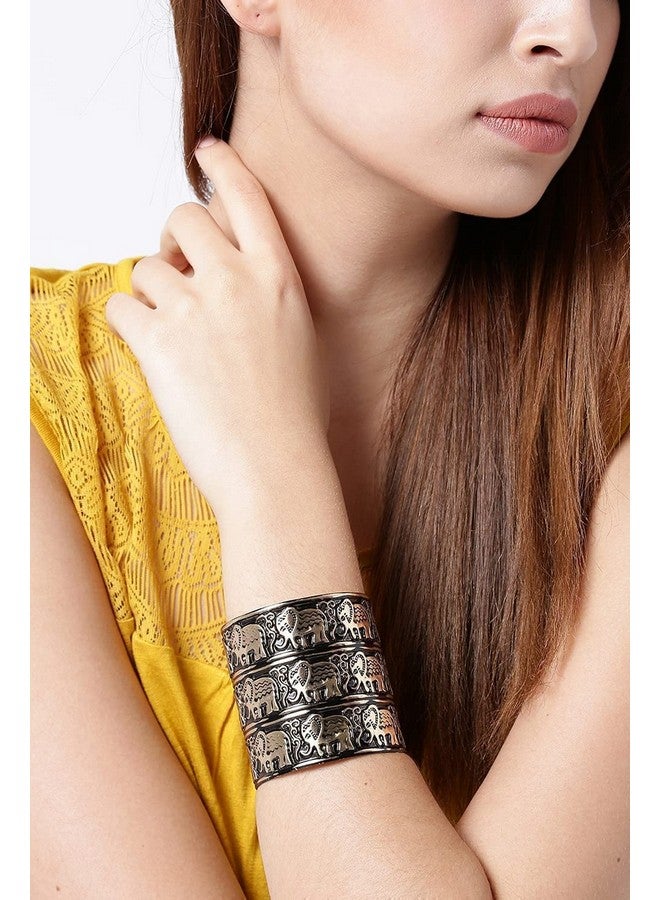 YouBella Valentine Gift Jewellery Valentine Collection Charm Bangle Bracelet For Girls and Women (Style 2) - Image 2