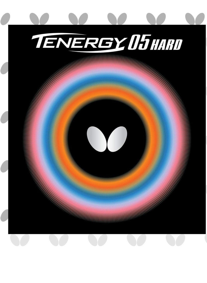 باترفلاي مطاط تنس طاولة Butterfly Tenergy 05 Hard أحمر (1.9 مم) - Image 4