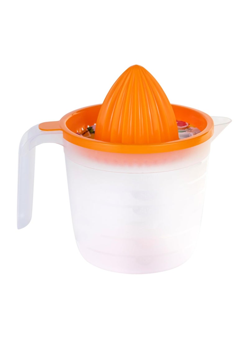 بلاستيك فورت عصارات حمضيات بلاستيكية - عصارة برتقال، عصارة ليمون، عصارة ليمون حامض، إبريق قياس بسعة 600 مل - Image 3