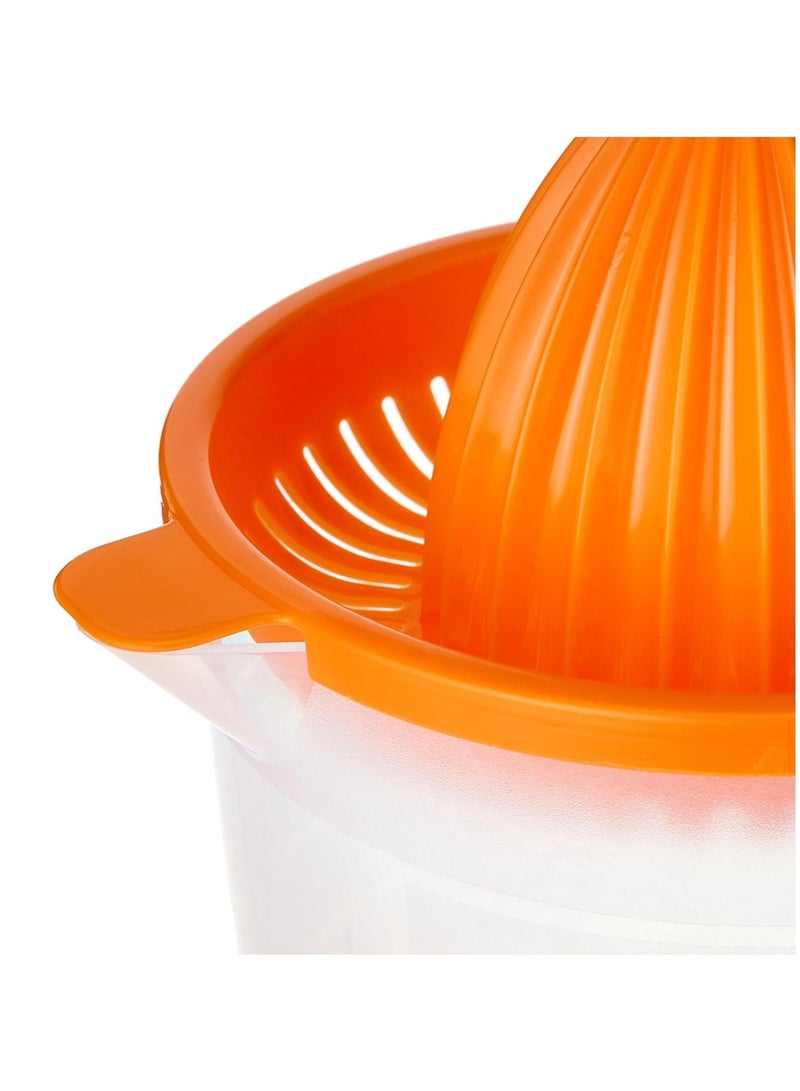 بلاستيك فورت عصارات حمضيات بلاستيكية - عصارة برتقال، عصارة ليمون، عصارة ليمون حامض، إبريق قياس بسعة 600 مل - Image 4