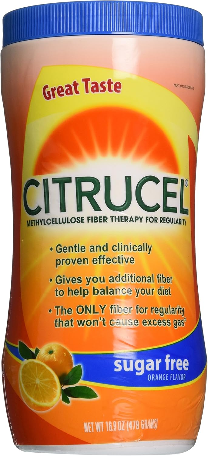 CITRUCEL Citrucel Orange Sugar Free Laxative, 16.9 oz