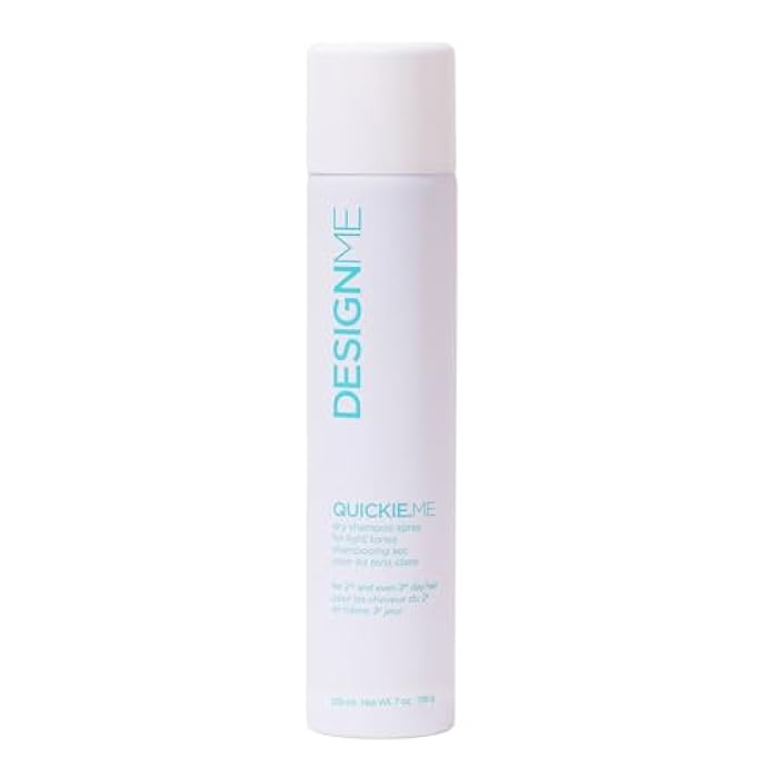 Design.ME QUICKIE.ME Dry Shampoo Hair Spray by DESIGNME | Oil-Absorbing, Residue-Free Dry Shampoo | Root-Lifting Dry Shampoo Spray | Waterless Dry Shampoo Spray with Rice Starch, 7 Oz - Image 1