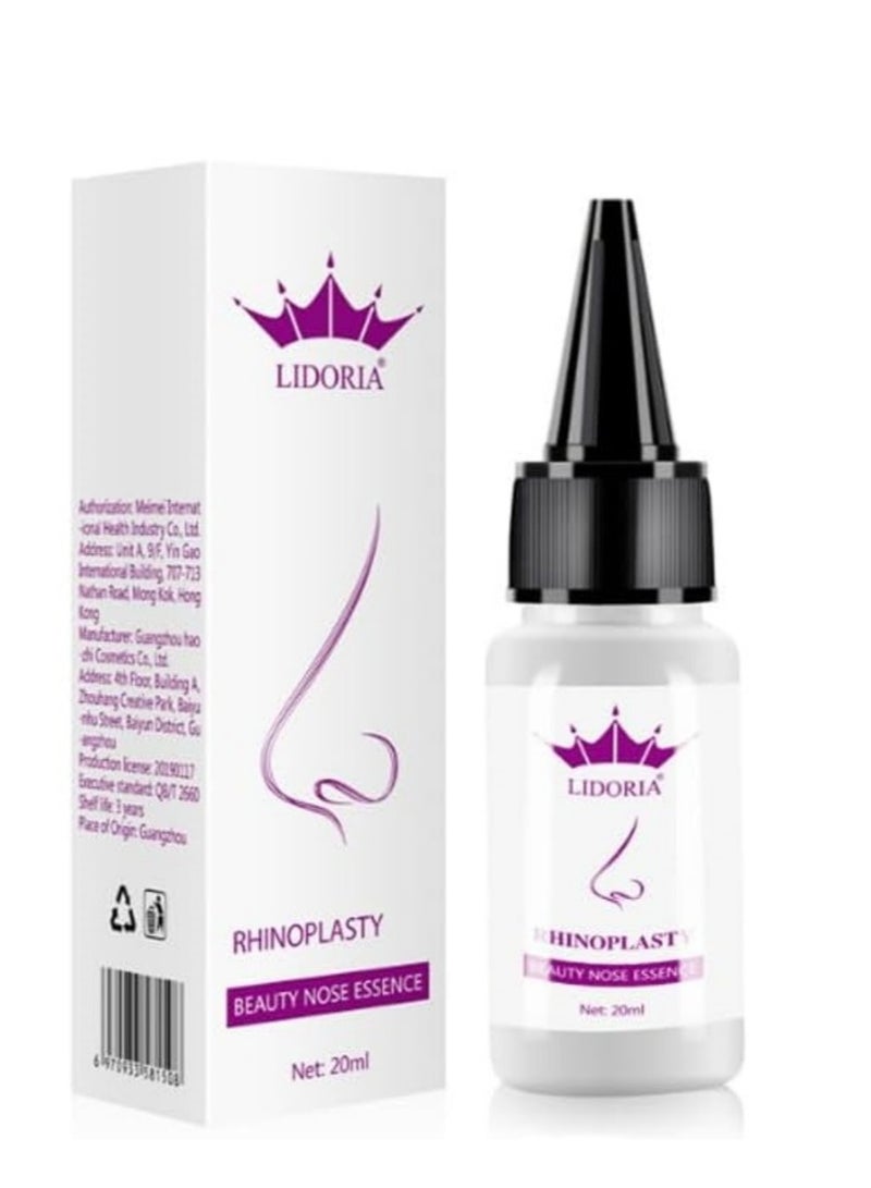 LIDORIA Nose Lift Up Essence Firming & Moisturizing Serum – Nose Shaping Oil for Firmness and Contouring, Essential for Nose Bone Care 20ml - Image 1