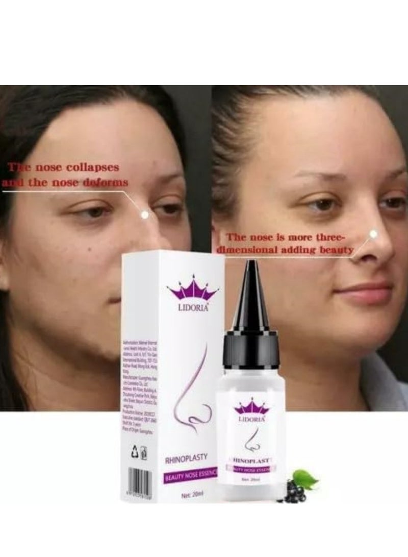 LIDORIA Nose Lift Up Essence Firming & Moisturizing Serum – Nose Shaping Oil for Firmness and Contouring, Essential for Nose Bone Care 20ml - Image 3