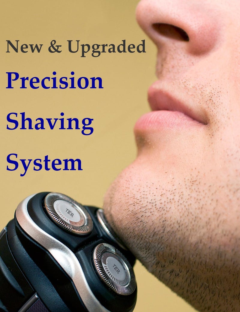 TERMATION HQ8 Replacement Heads for Philips Norelco Shavers, OEM HQ8 Heads Upgraded, 6-Pack - Image 2