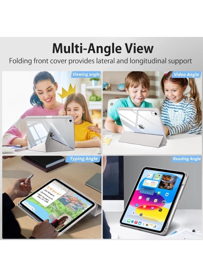 Case for iPad (A16) 11th Generation 11 Inch 2025, iPad 10th Generation Case 10.9 Inch 2022 - Protective Cover with Multi-Angle Includes Portrait Stand, Pencil Holder and Auto Wake/Sleep - Image 5