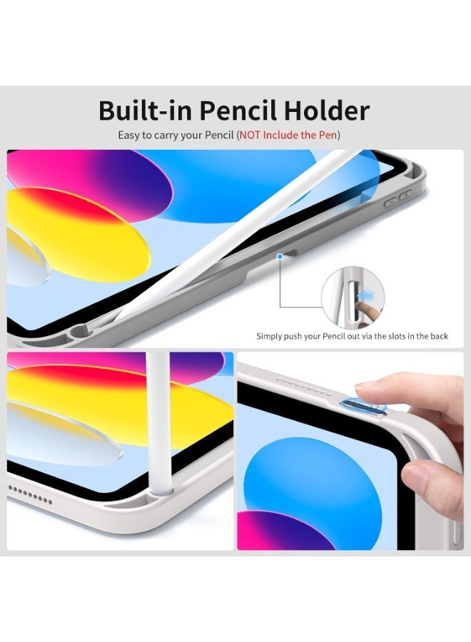 Case for iPad (A16) 11th Generation 11 Inch 2025, iPad 10th Generation Case 10.9 Inch 2022 - Protective Cover with Multi-Angle Includes Portrait Stand, Pencil Holder and Auto Wake/Sleep - Image 4