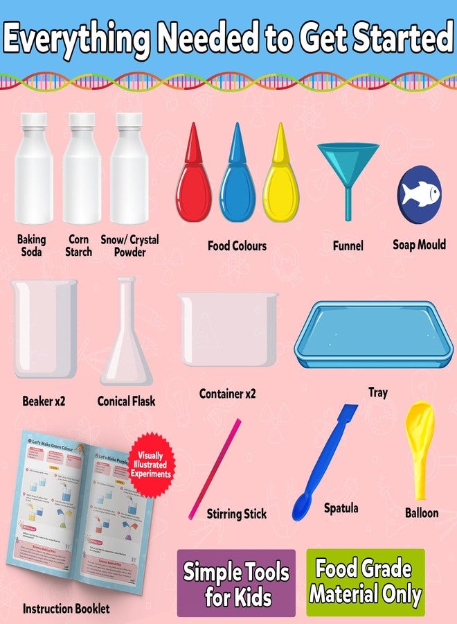 Little Berry First Science Kit for Kids: 70+ Science Experiments | STEM Kit for Kids | DIY Kit with Materials | Science Experiment Kit | Educational & Learning Toys for 6-12 Year Boys & Girls - Image 3