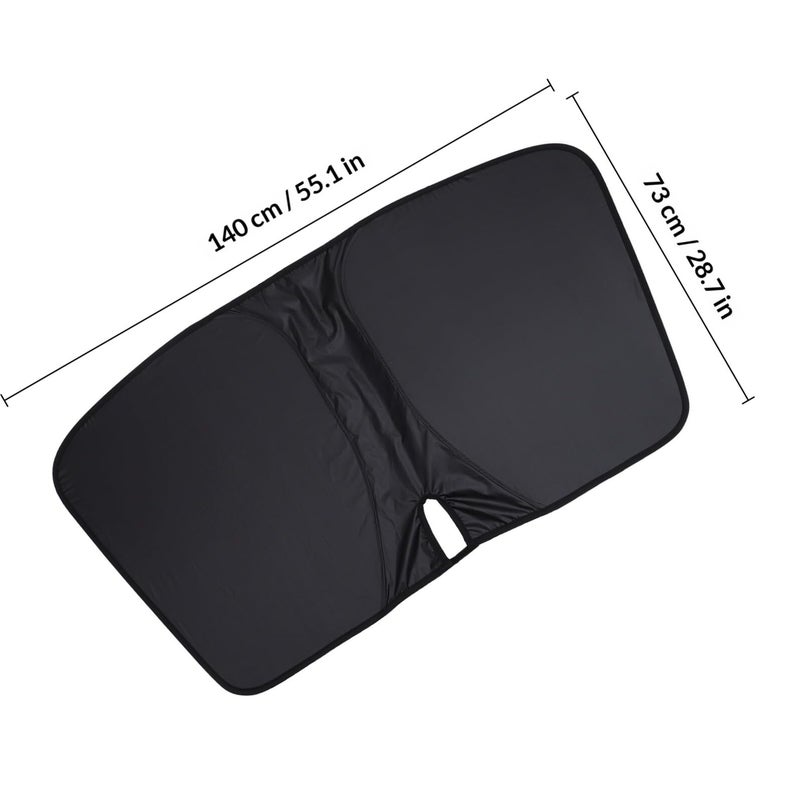 Foldable Car Sun Shade Windshield Sunshield Protector for Summer Driving - Image 3