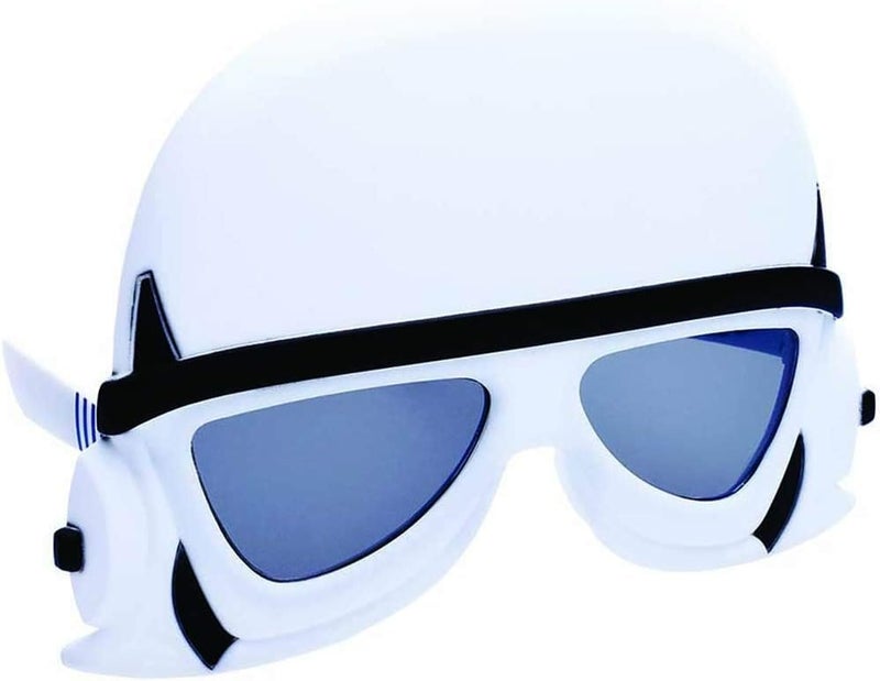 Sun-Staches Star Wars Sunglasses | Official Darth Vader, Stormtrooper, Mandalorian, Grogu Costume Accessories | UV 400 | Fits Most Adults - Image 1