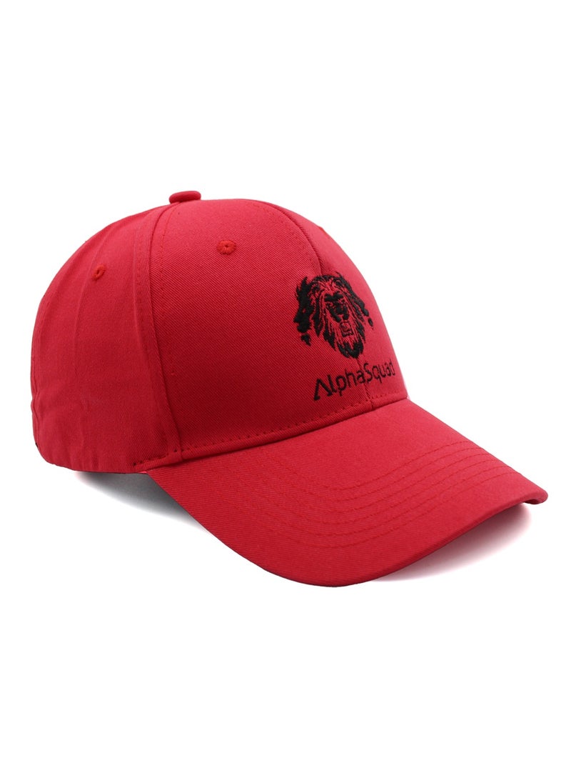 AlphaSquad AlphaSquad Baseball Cap Unisex Adjustable Size for Sports, Running, Gym Workouts and Outdoor Activities (Red)  - Image 2