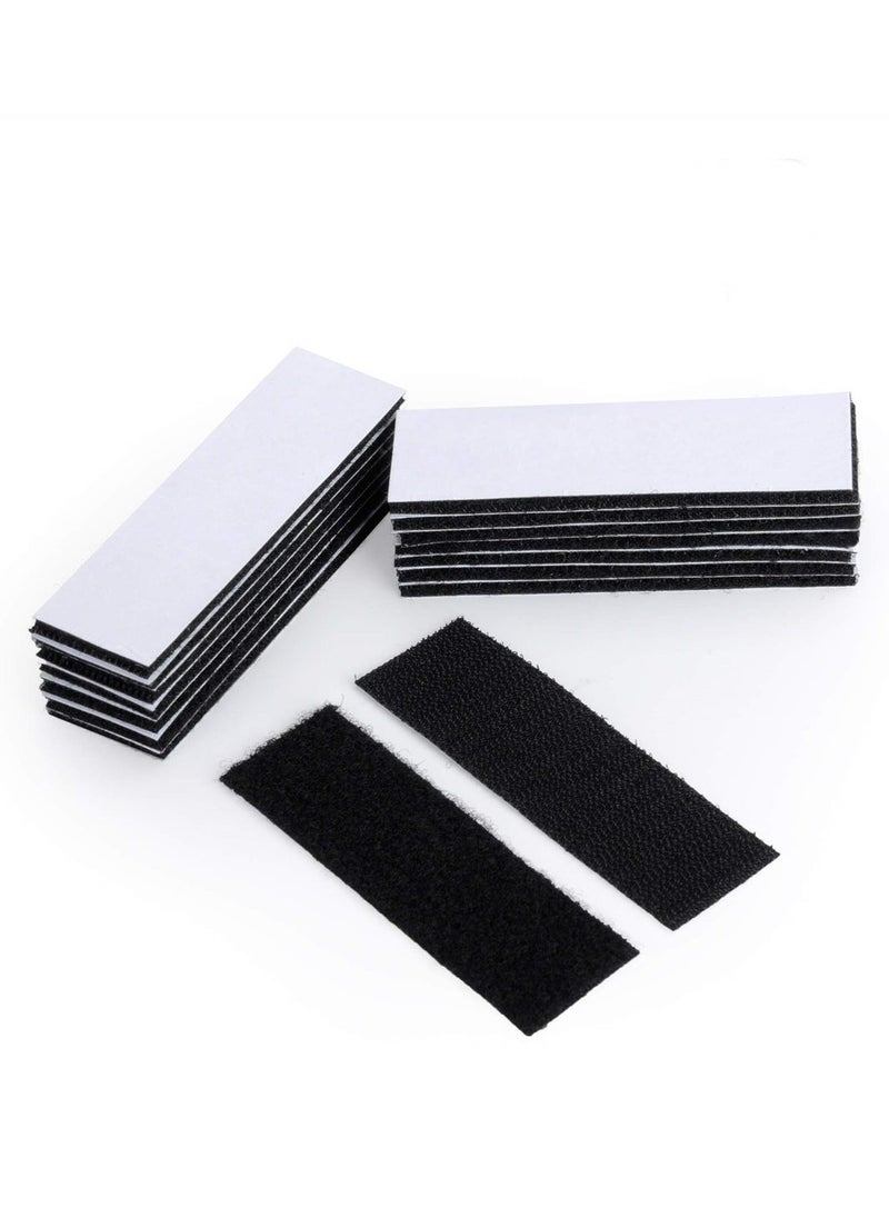 Generic Heavy Duty Mounting Tape Double-Side Reclosable Hook Loop Strips Tape Sticky Fastener Waterproof Indoor Outdoor Use for Holds Picture Frame and Tools  - Image 1