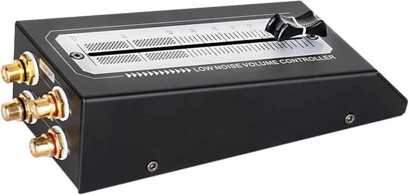 Passive Preamp Volume Controller 128mm Fader Audio Adjuster RCA Interface - Image 1