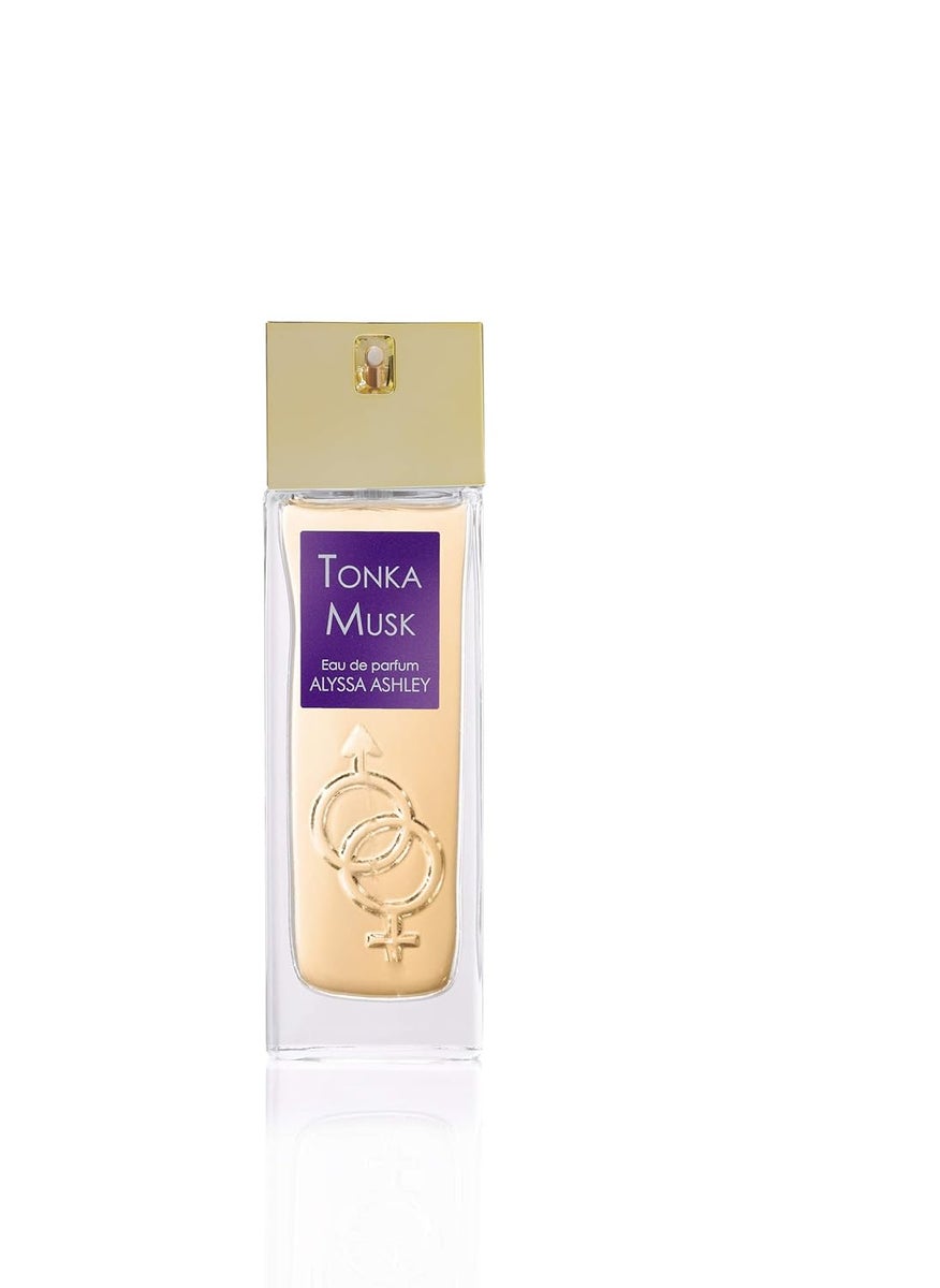 ALYSSA ASHLEY - Alyssa Ashley Tonka Musk  Perfumes for Women and Cologne for Men  Long Lasting Amber Fragrance  Mens Cologne  17 oz EDP Spray - Image 1