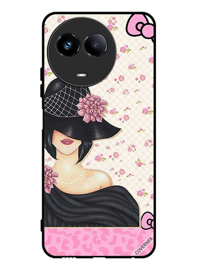 Covernex Protective Case Cover For Realme 11 5G Hat Girl - Image 1