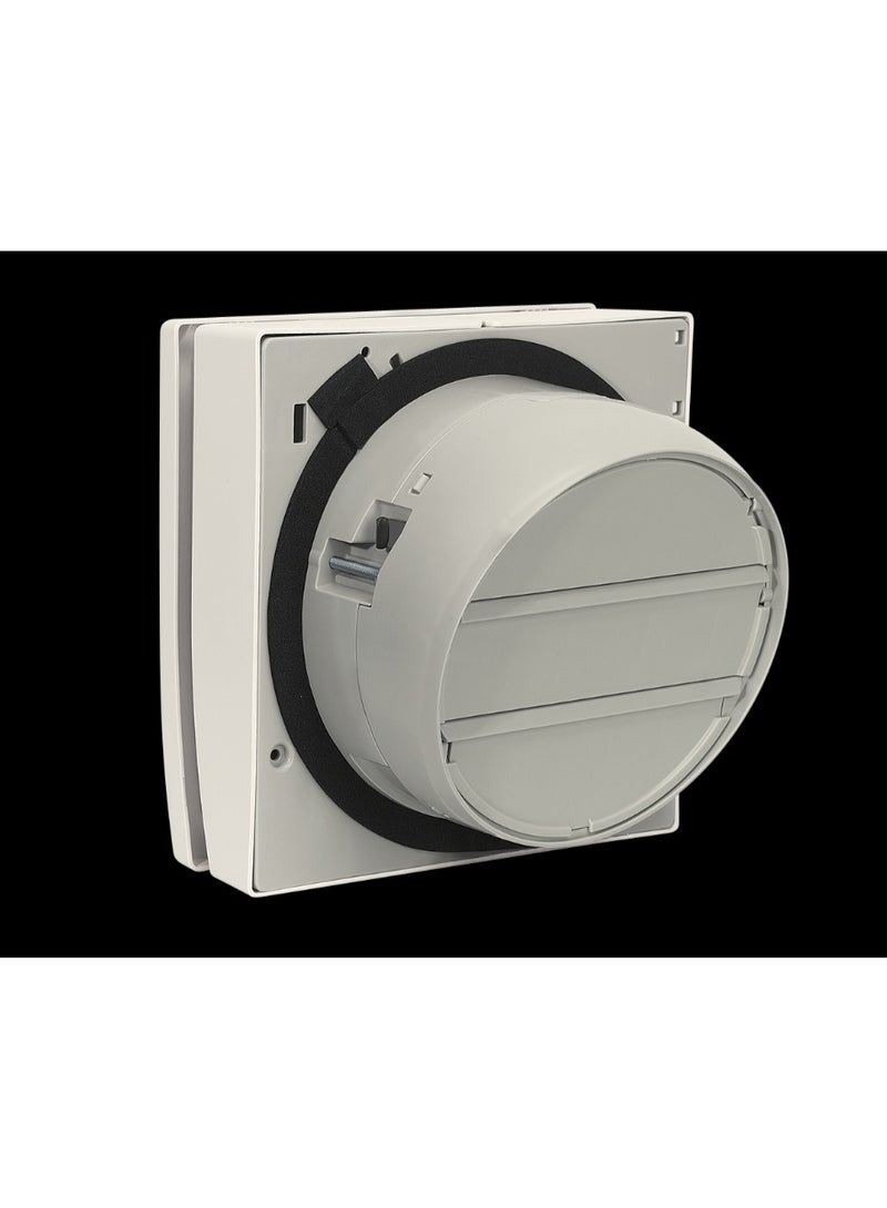 كي دي كي مروحة شفط جدارية KDK – ديكور 25×25 سم – شبك دائرية – فتحة تركيب 25×25 سم – مناسبة للنوافذ - Image 4