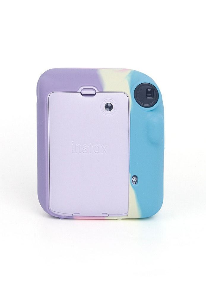 Generic - Camera Silicone Protective Case Portable High Elasticity Lightweight Fashionable Durable Cartoon Pattern Camera Protective Shell compatible with Fujifilm Instax Mini 12 Instant Camera - Image 1