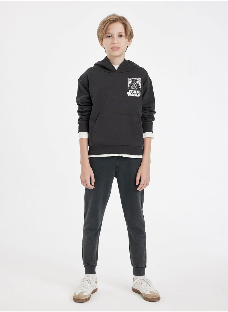DeFacto Star Wars Regular Fit Crew Neck Back Printed Sweatshirt  - Image 4