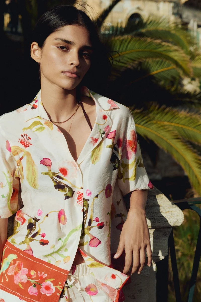 H&M Loose-fit resort shirt