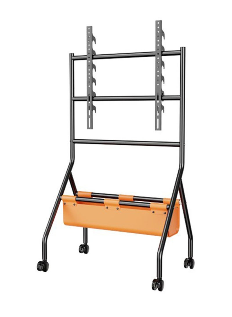FlashHawk Mobile Floor TV Stand with Wheels, TV Cart for 32-75 inch Screens with PU Storage Bag,Load Bearing Capacity 60Kg  - Image 2