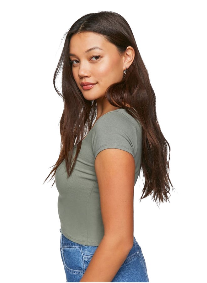 FOREVER 21 T-Shirt Knit Top  - Image 2