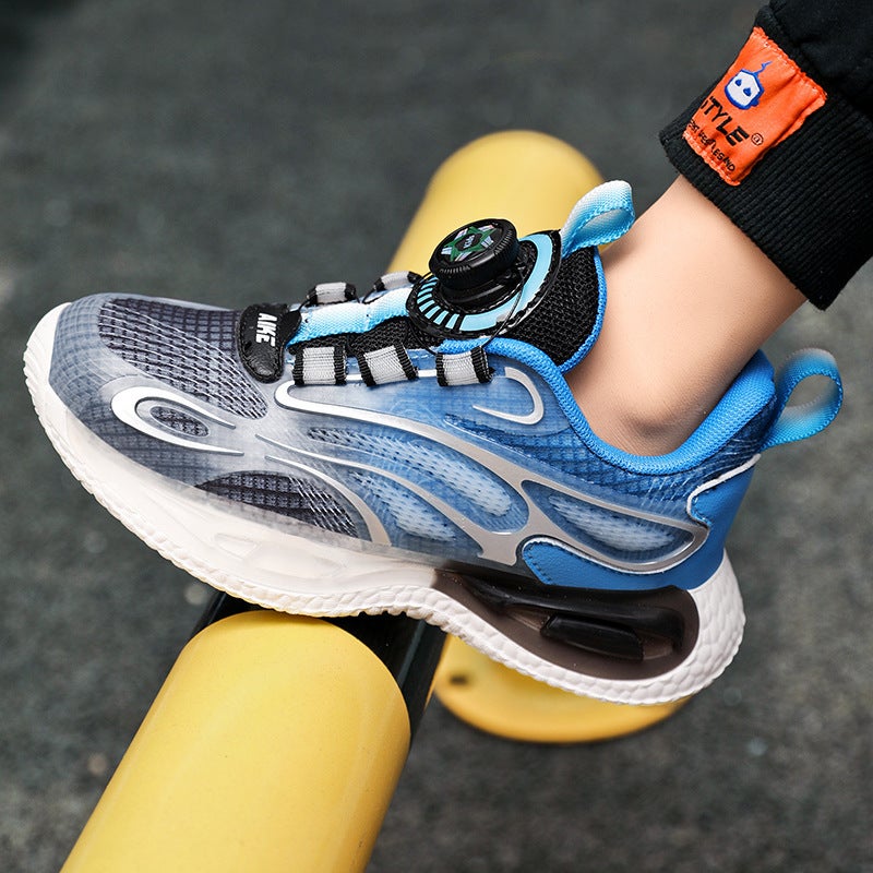 Mesh Sneakers Lightweight Flexible Sole Walking Shoes For Kids Indoor And Outdoor Activities - Image 2