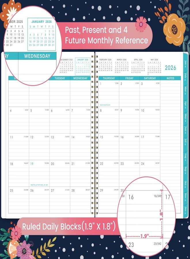 Lemome 2026-2027 Monthly Planner - 2026 Planner from Jan. 2026 - Dec. 2026, Monthly Calendar 2026 with Inner Pocket, 8.5" x 11" - Image 4