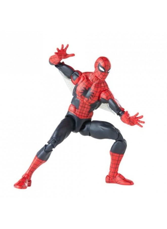 Spider-Man Spider-Man Marvel Legends Series 60th Anniversary Amazing Fantasy 6-inch Classic Comics Action Figures for 4+ Years, 9 Accessories  - Image 2