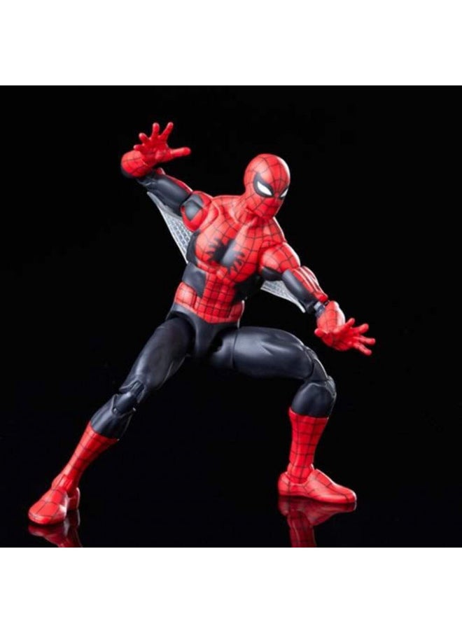Spider-Man Spider-Man Marvel Legends Series 60th Anniversary Amazing Fantasy 6-inch Classic Comics Action Figures for 4+ Years, 9 Accessories  - Image 4