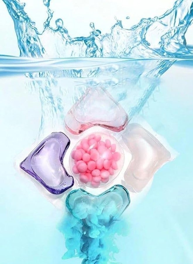 zerolex 5 in 1 Laundry Liquid Detergent Pods for All Washing Machines, Super Laundry Cleaning Tablets (30 Pcs) (4 liquid washing gel) - Image 2