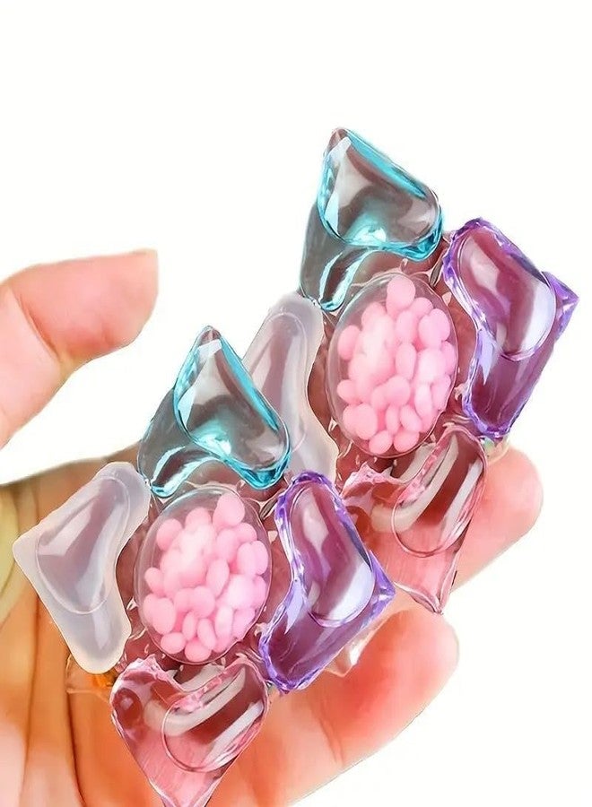 zerolex 5 in 1 Laundry Liquid Detergent Pods for All Washing Machines, Super Laundry Cleaning Tablets (30 Pcs) (4 liquid washing gel) - Image 1