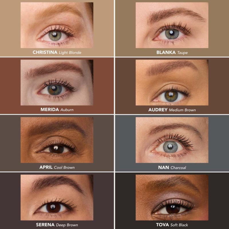 Thrive Causemetics Infinity Waterproof Eyebrow Pencil, Retractable Brow Pencil with Hyaluronic Acid & Shea Butter, Dual Ended Eyebrow Brush Spoolie, Fine Tip, Vegan & Cruelty Free, Blanka (Taupe) - Image 4