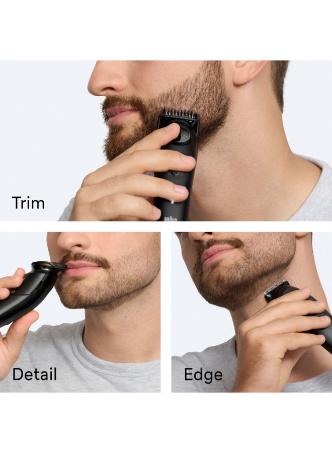 براون مقلمة لحية سلسلة 5 + 8 أدوات وإكسسوارات تصفيف - BT 5560 - Image 5