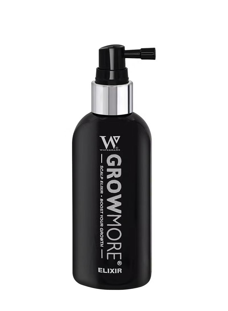 Watermans Hair Growth Serum Grow More Elixir Of Hair 100ml Boost Your Growth Hair Thickening Leave In Topical Scalp