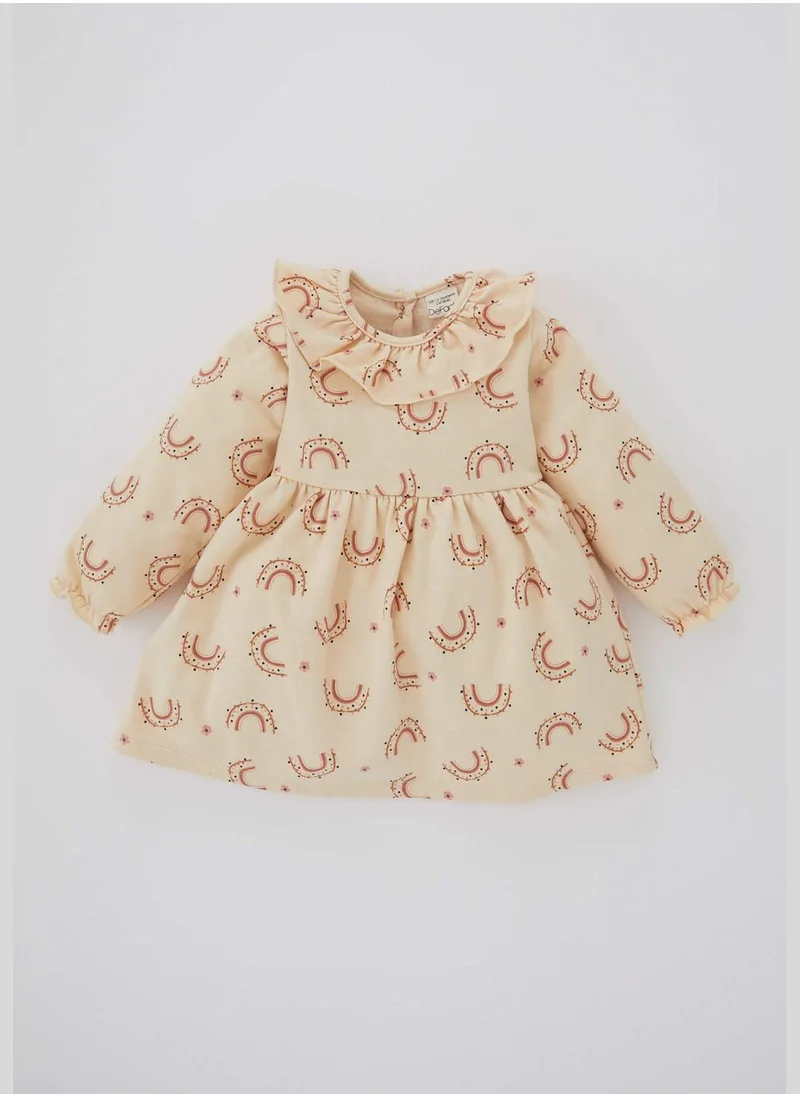 DeFacto BabyGirl Frilly Long Sleeve Dress