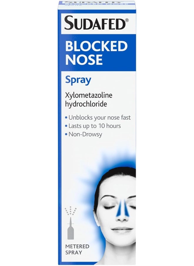 Sudafed Sudafed Blocked Nose Spray (15ml)  - Image 1